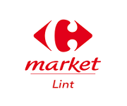 Logo van Carrefour Market in Lint